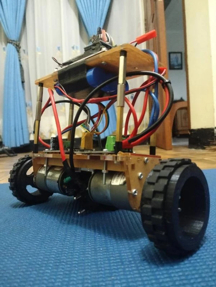 Self-Balancing Robot: ESP32 Hardware Build